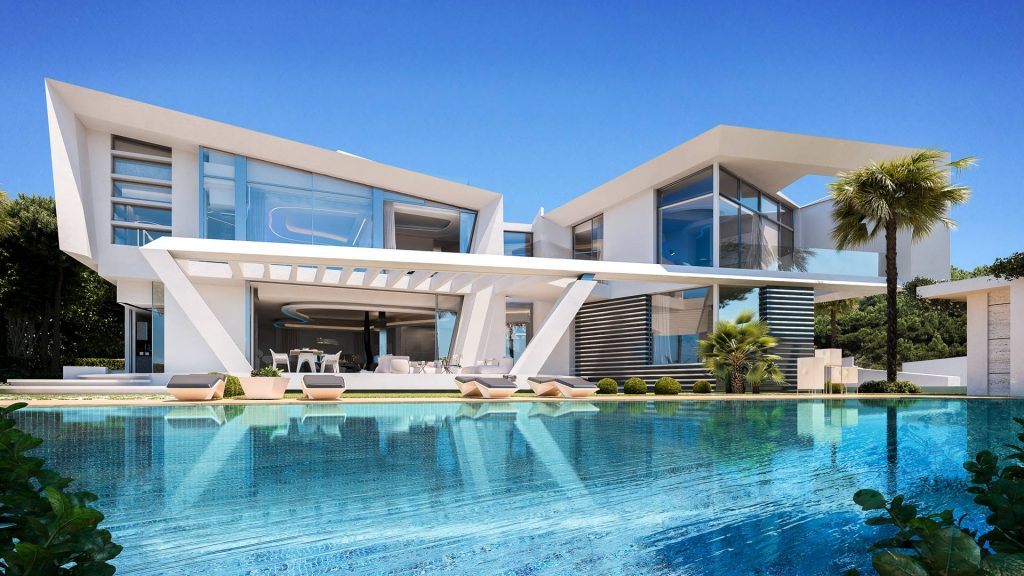 Renders vs Reality, Architects in Marbella. Villa 7