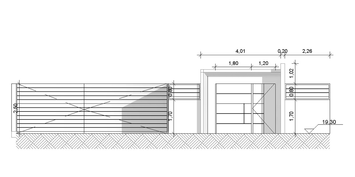 Alzados para villa en Guadalmina. González & Jacobson Arquitectura