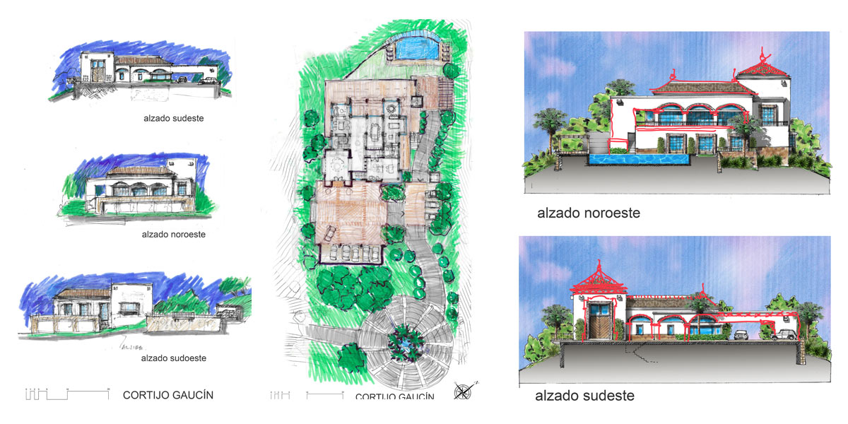 Reforma Cortijo Gaucin. Gonzalez & Jacobson Arquitectura