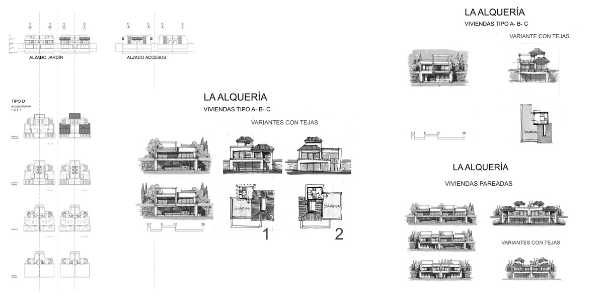 Viviendas en La Alquería. González & Jacobson Arquitectura