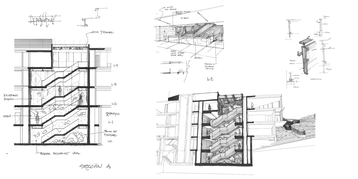 Proyecto Teleférico de Gibraltar. González & Jacobson Arquitectura