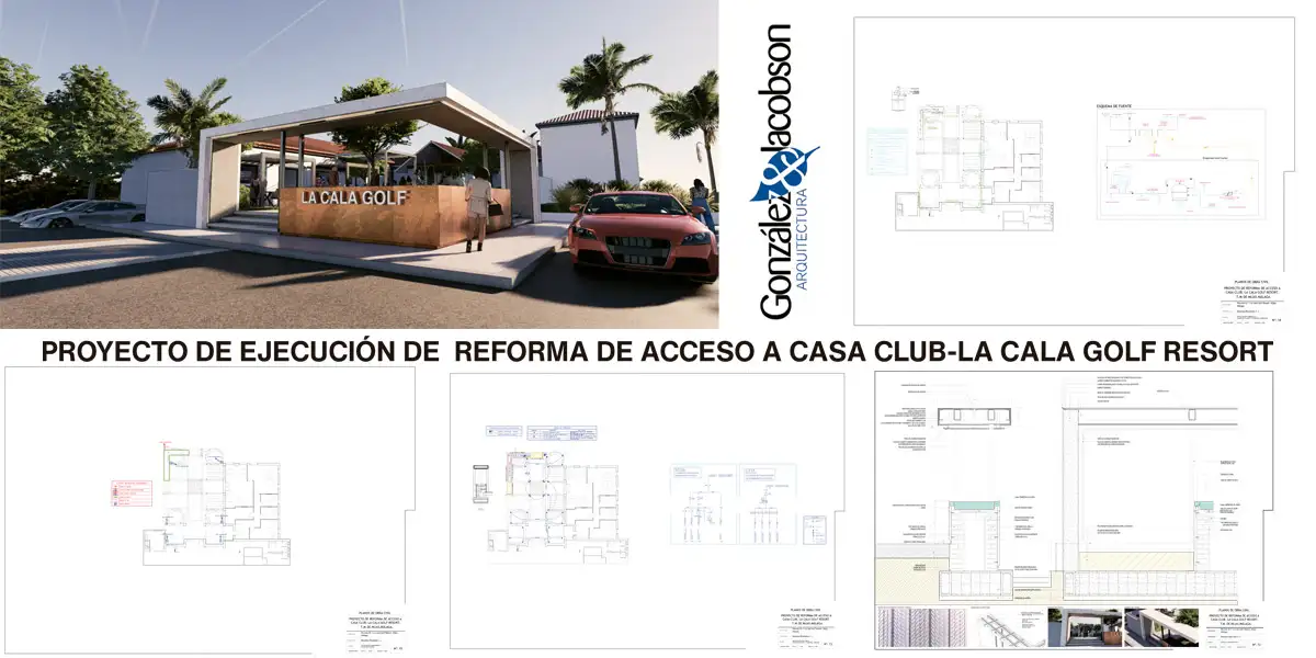 Reforma Acceso Casa Club La Cala Golf Resort