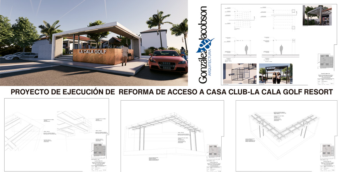 Reforma Acceso Casa Club La Cala Golf Resort