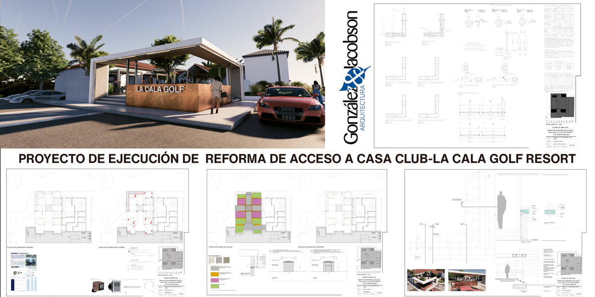 Reforma Acceso Casa Club La Cala Golf Resort