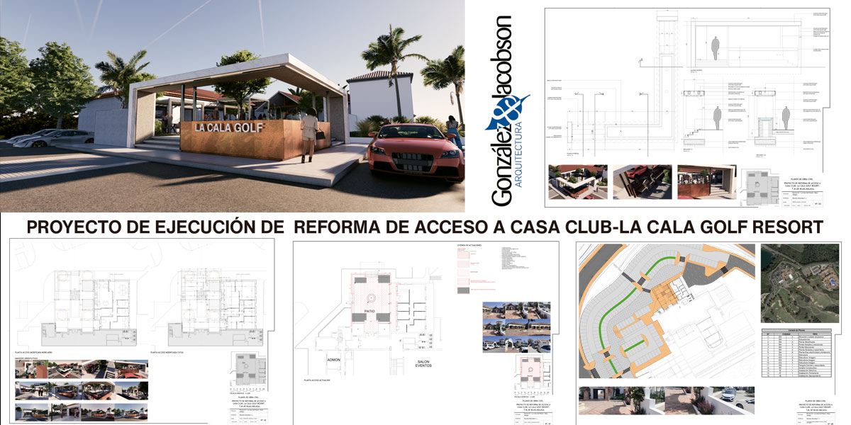 Reforma Acceso Casa Club La Cala Golf Resort