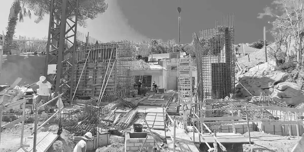 Cimentación en villa de lujo en Marbella. Alcalá 4