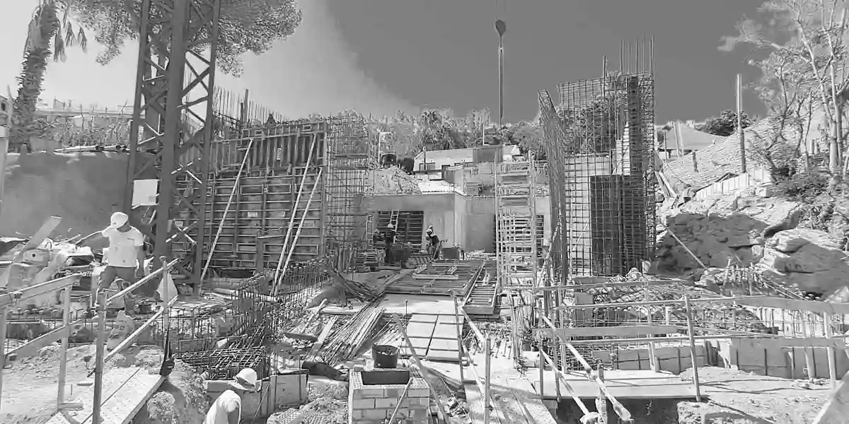 Cimentación en villa de lujo en Marbella. Alcalá 4