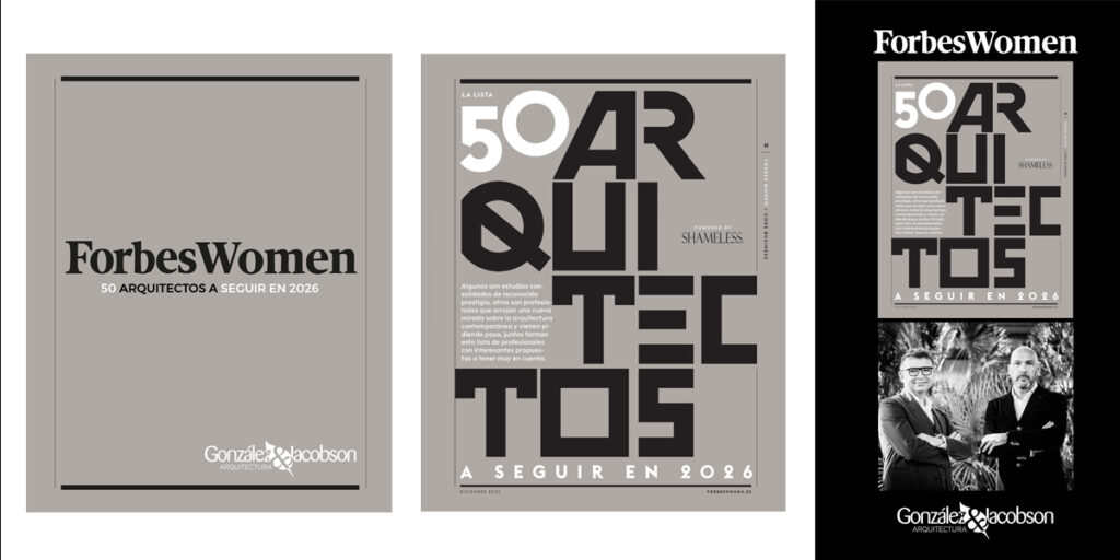 González & Jacobson Arquitectura en Forbes Women.es
