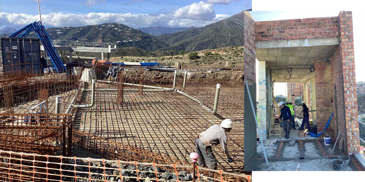 Obras en Vista Lago. Enero 2026