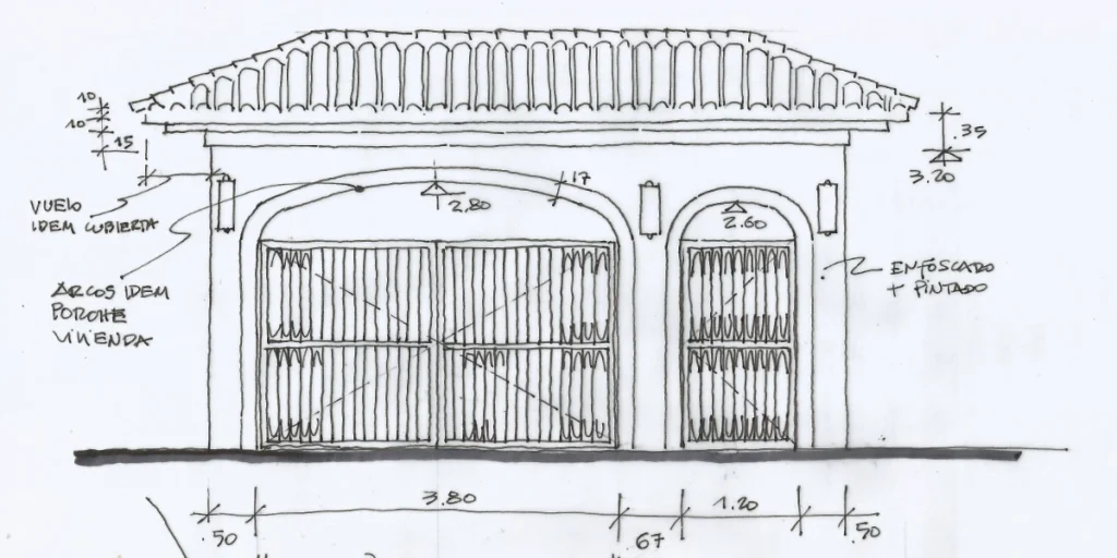 Portón de acceso para villa de lujo en la Zagaleta