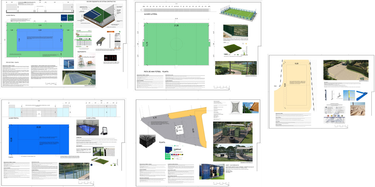 Pistas deportivas en Hills 14