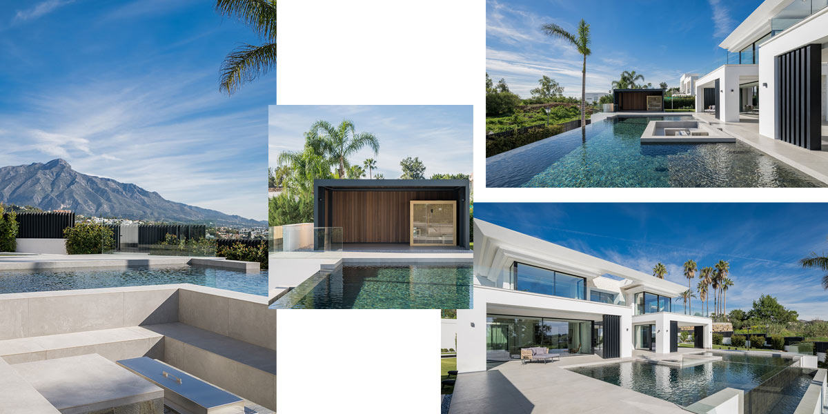 Arquitectura contemporánea. Villa Guadaiza - Marbella