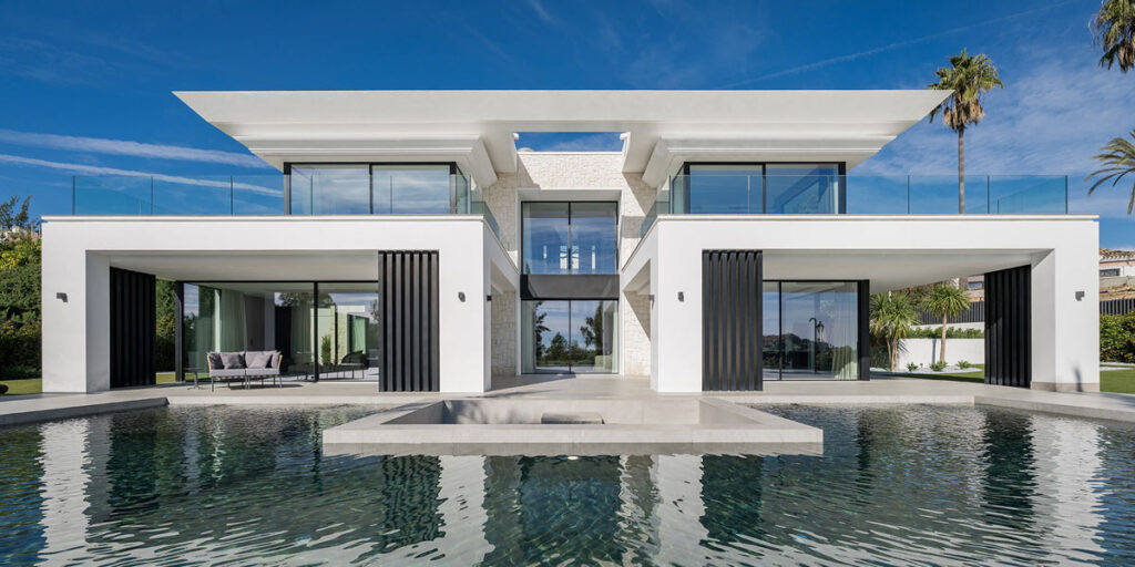 Arquitectura contemporánea. Villa Guadaiza - Marbella