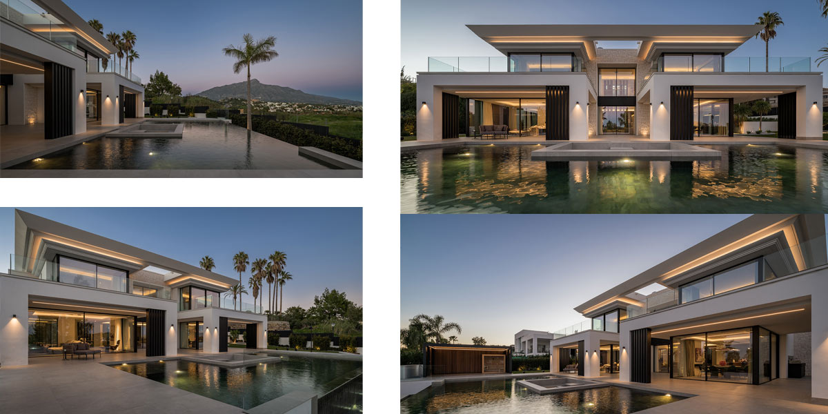 Arquitectura contemporánea. Villa Guadaiza - Marbella
