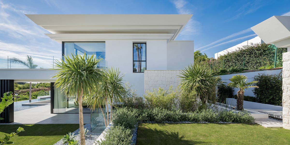 Arquitectura contemporánea. Villa Guadaiza - Marbella