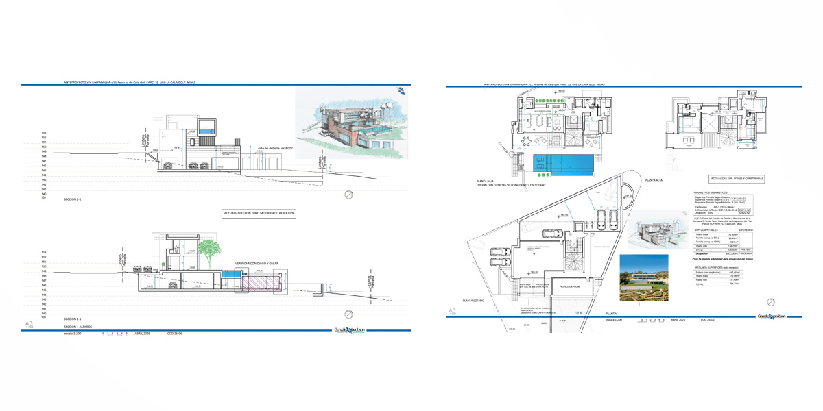 Proyecto para villa en La Cala De Mijas